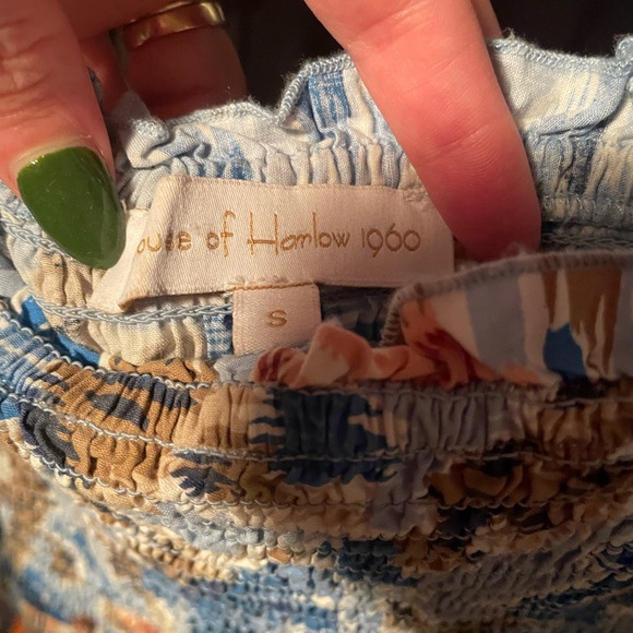 House of Harlow 1960 Blue Floral Maxi Dress - Picture 5 of 5